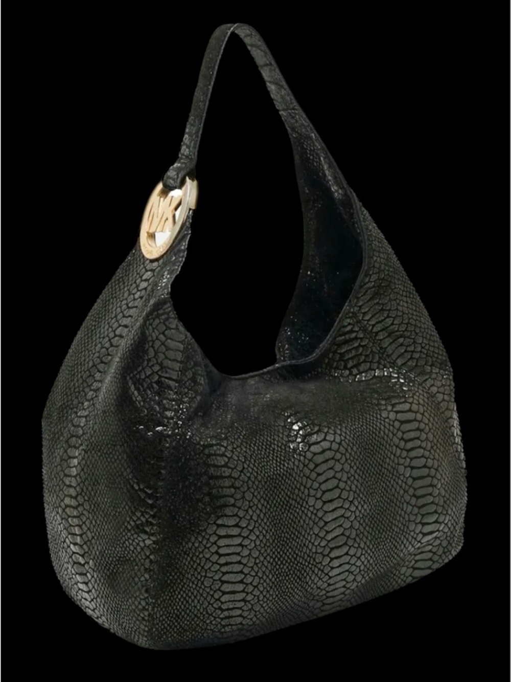Michael Kors snakeprint shoulder bag
